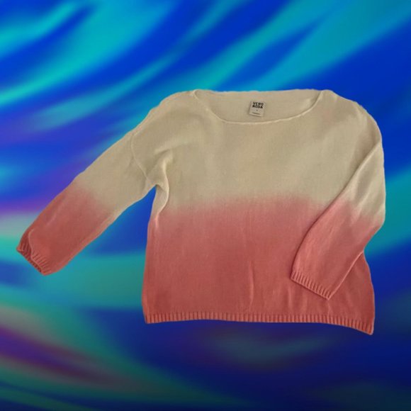 Pink and white tie dye Vero Moda light sweater - Picture 2 of 2